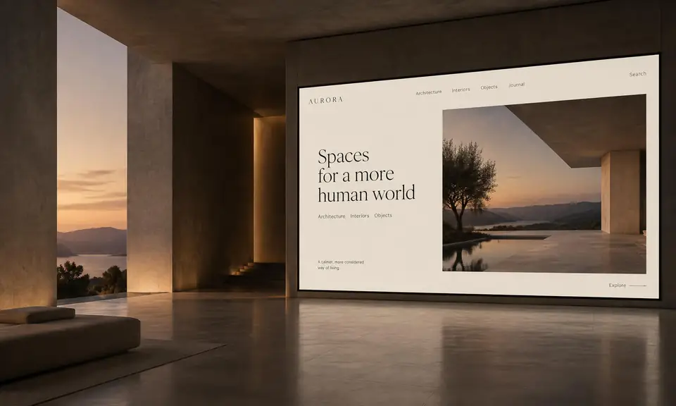 Desktop website preview